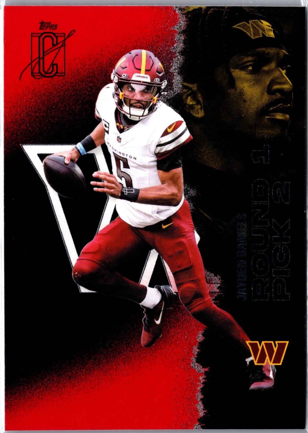 Jayden Daniels [Red Black] #57