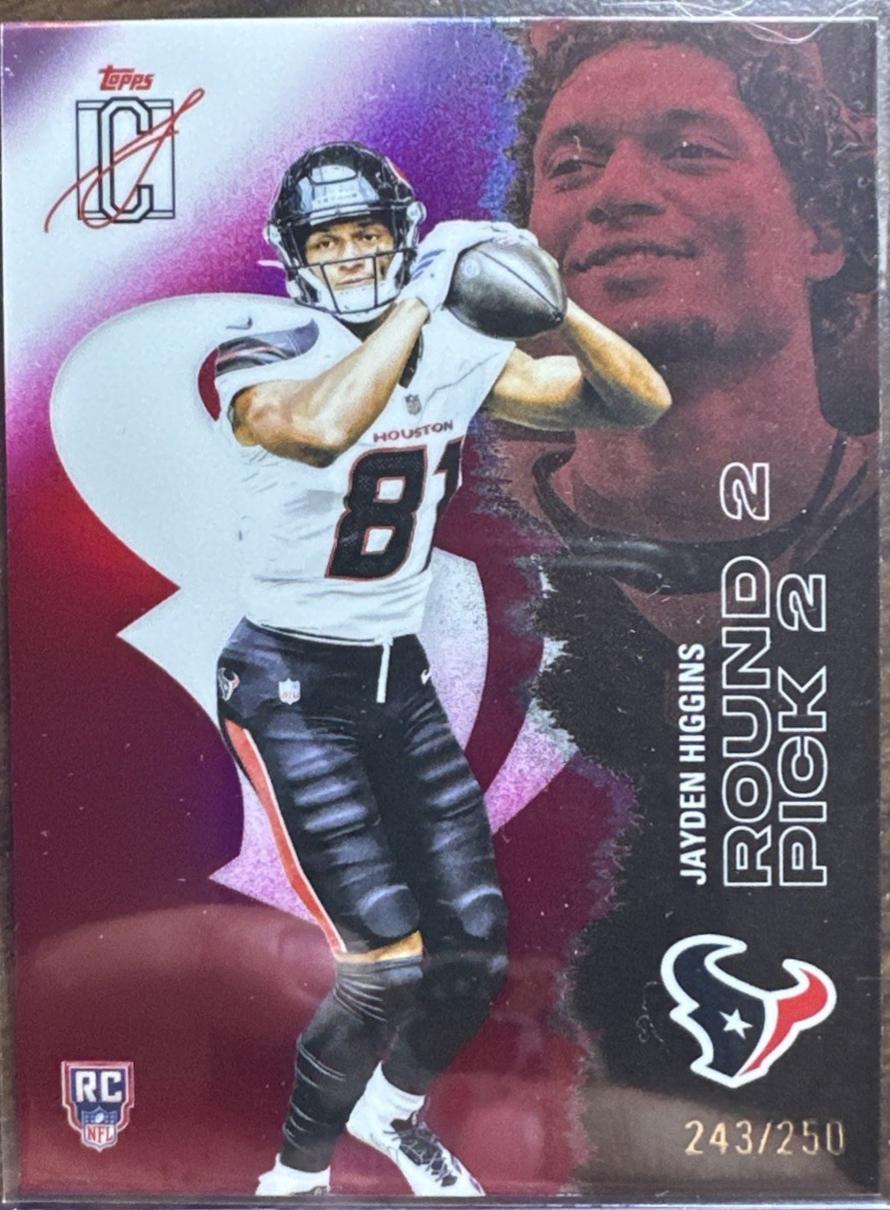Jayden Higgins [Magenta Refractor Chrome] #122