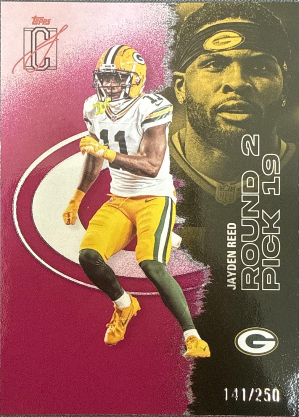 Jayden Reed [Magenta Refractor Chrome] #75