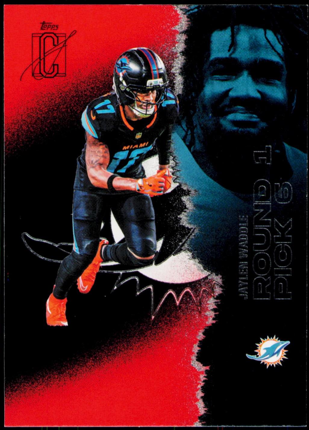 Jaylen Waddle [Red Black] #88