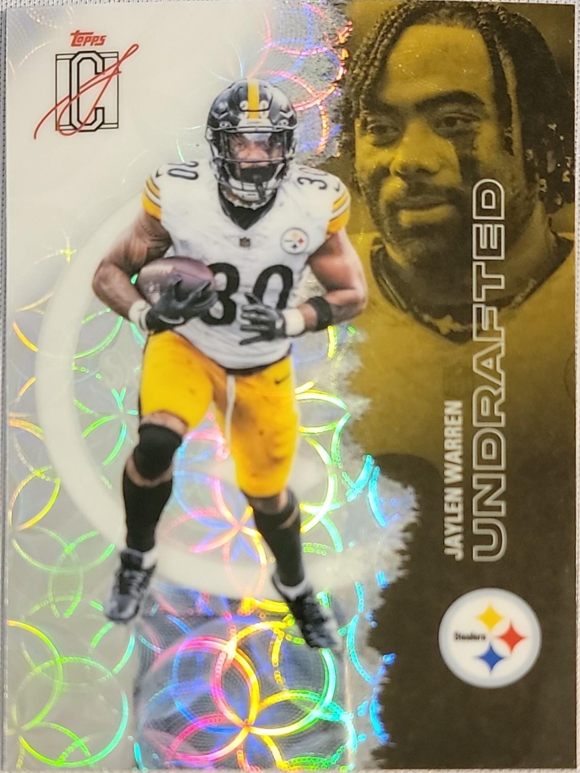 Jaylen Warren [Kaleidoscope Refractor Chrome] #45