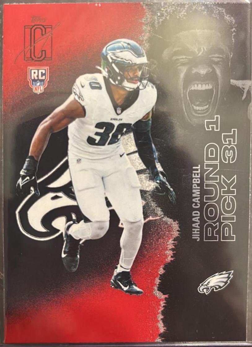 Jihaad Campbell [Red Black] #153