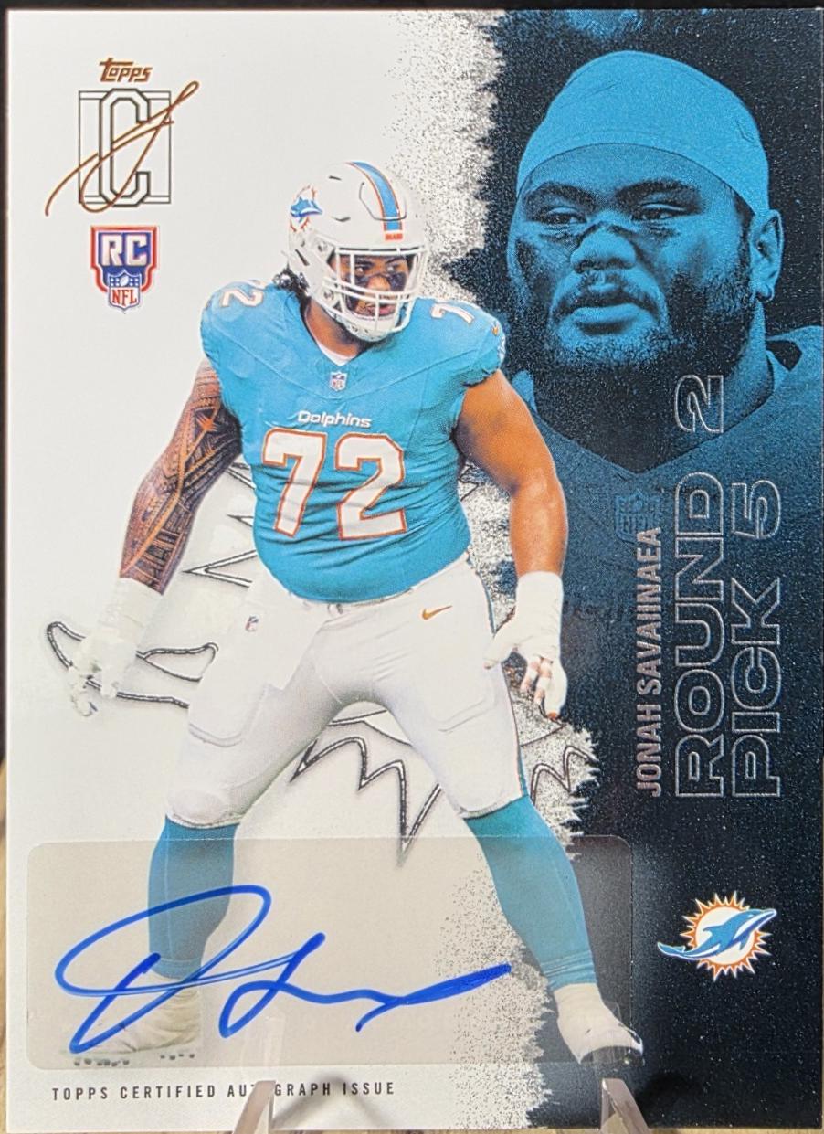 Jonah Savaiinaea [Autograph] #237