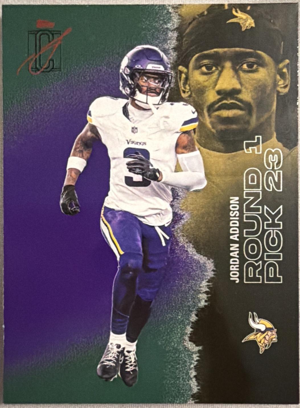 Jordan Addison [Green Purple] #87