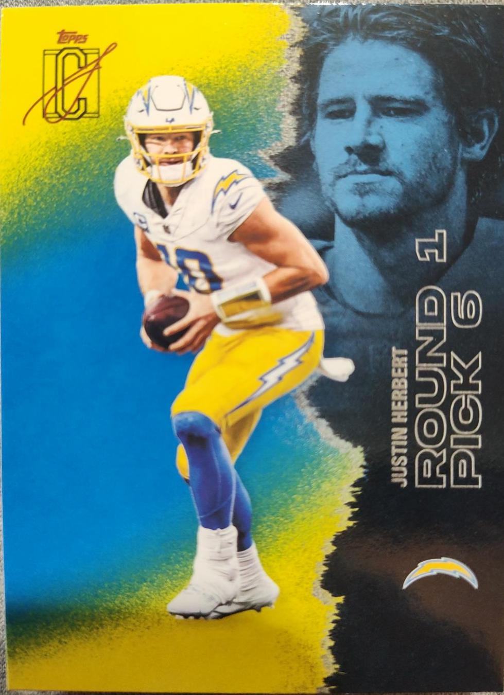Justin Herbert [Blue Yellow] #30