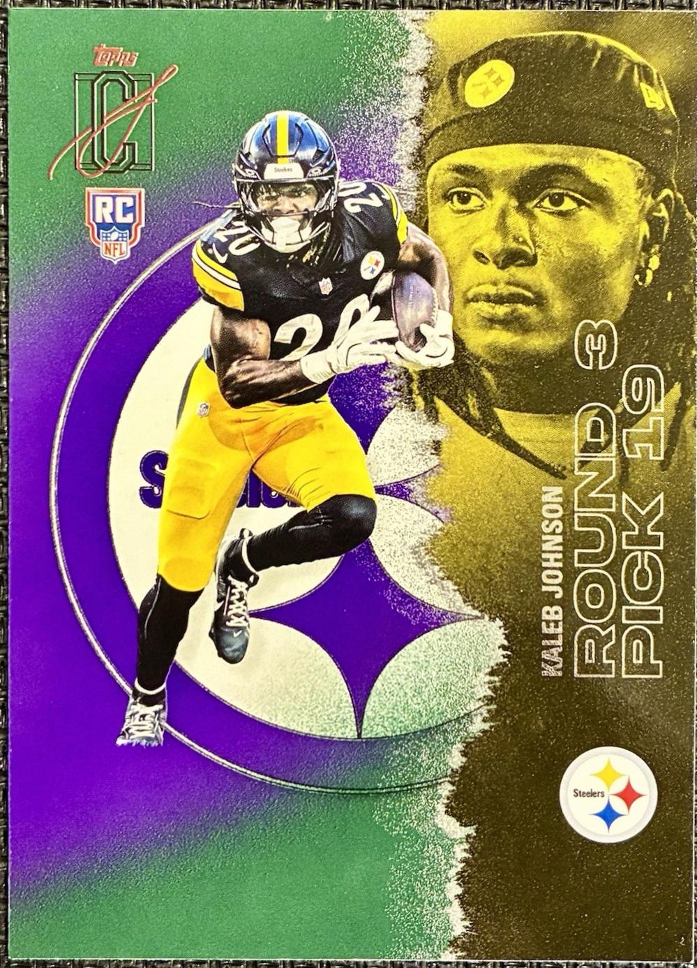 Kaleb Johnson [Green Purple] #114