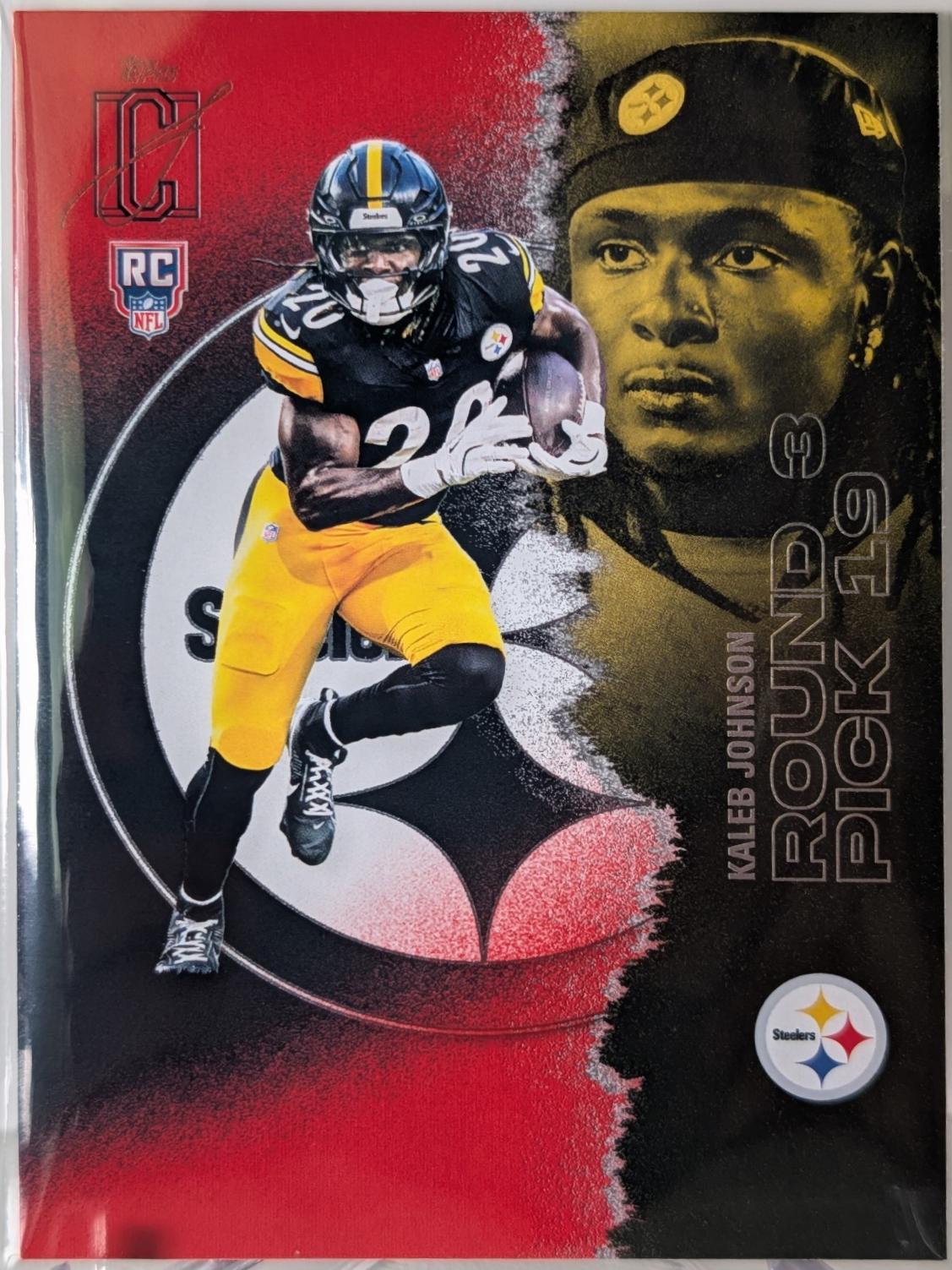 Kaleb Johnson [Red Black] #114