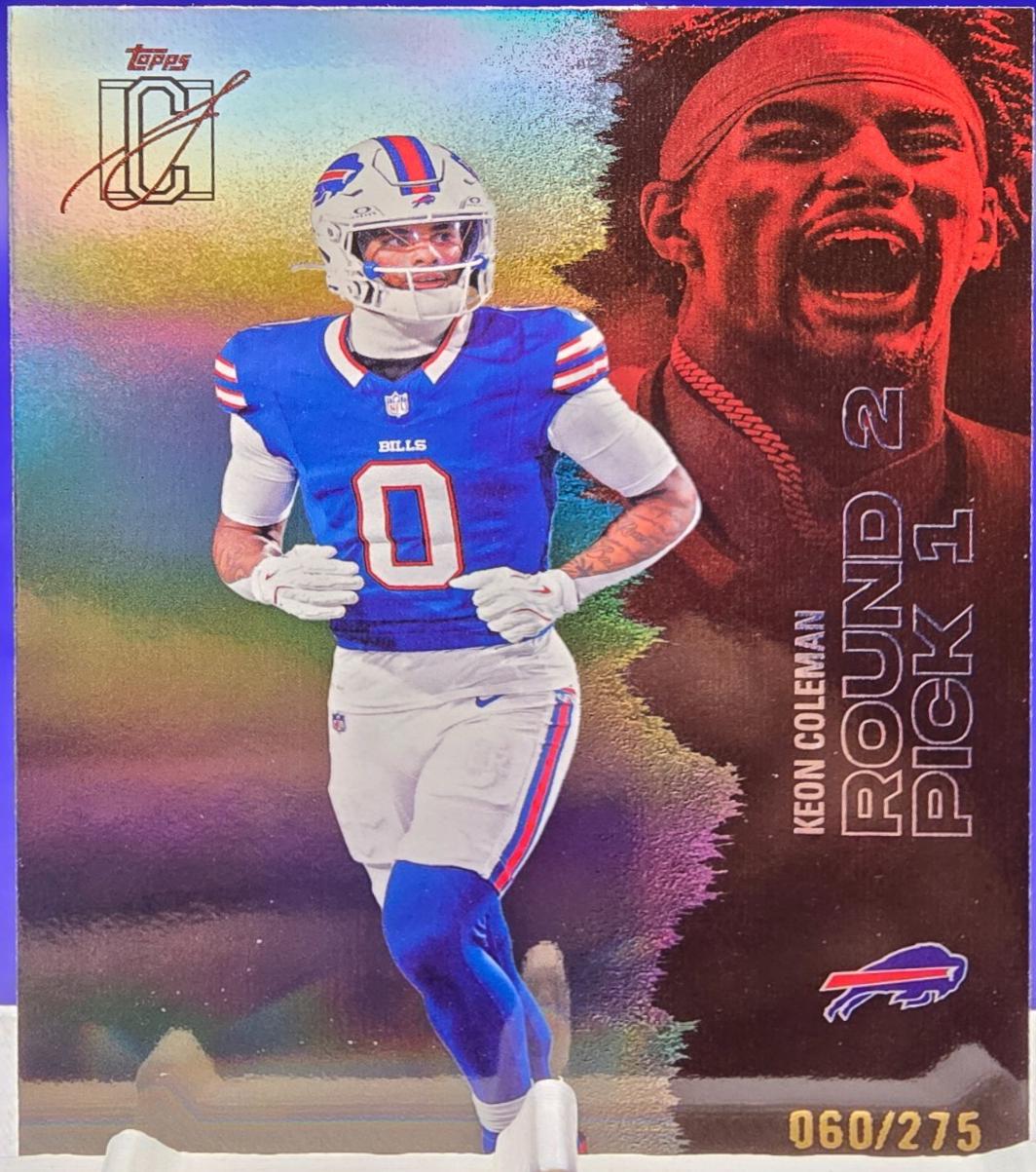 Keon Coleman [Silver] #64