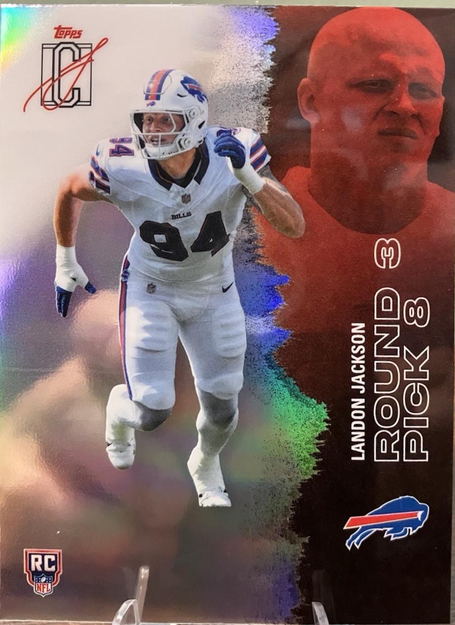 Landon Jackson [Silver Refractor Chrome] #173