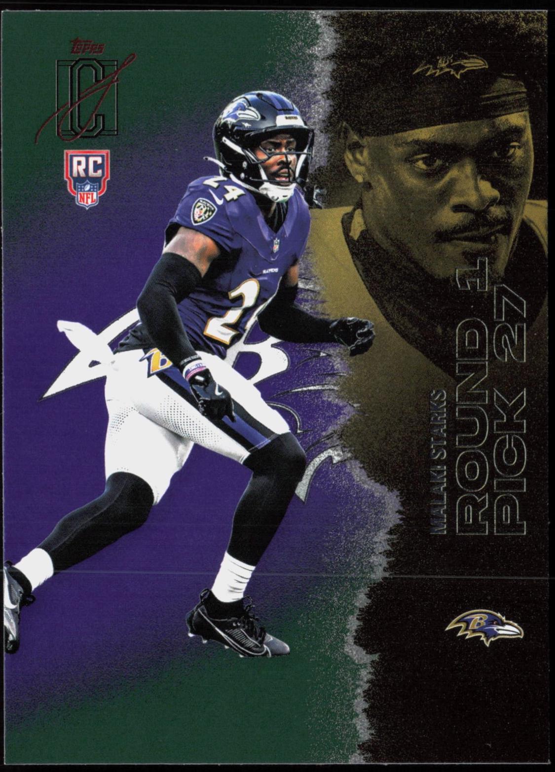 Malaki Starks [Green Purple] #140