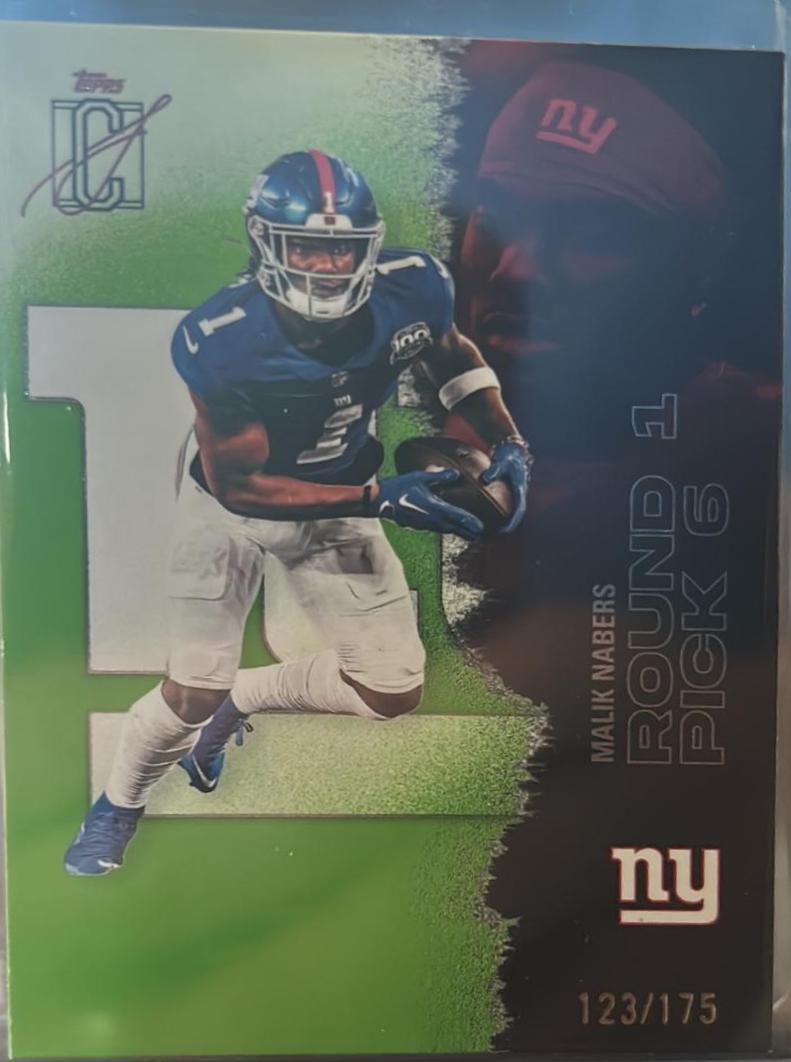 Malik Nabers [Lime Green] #40