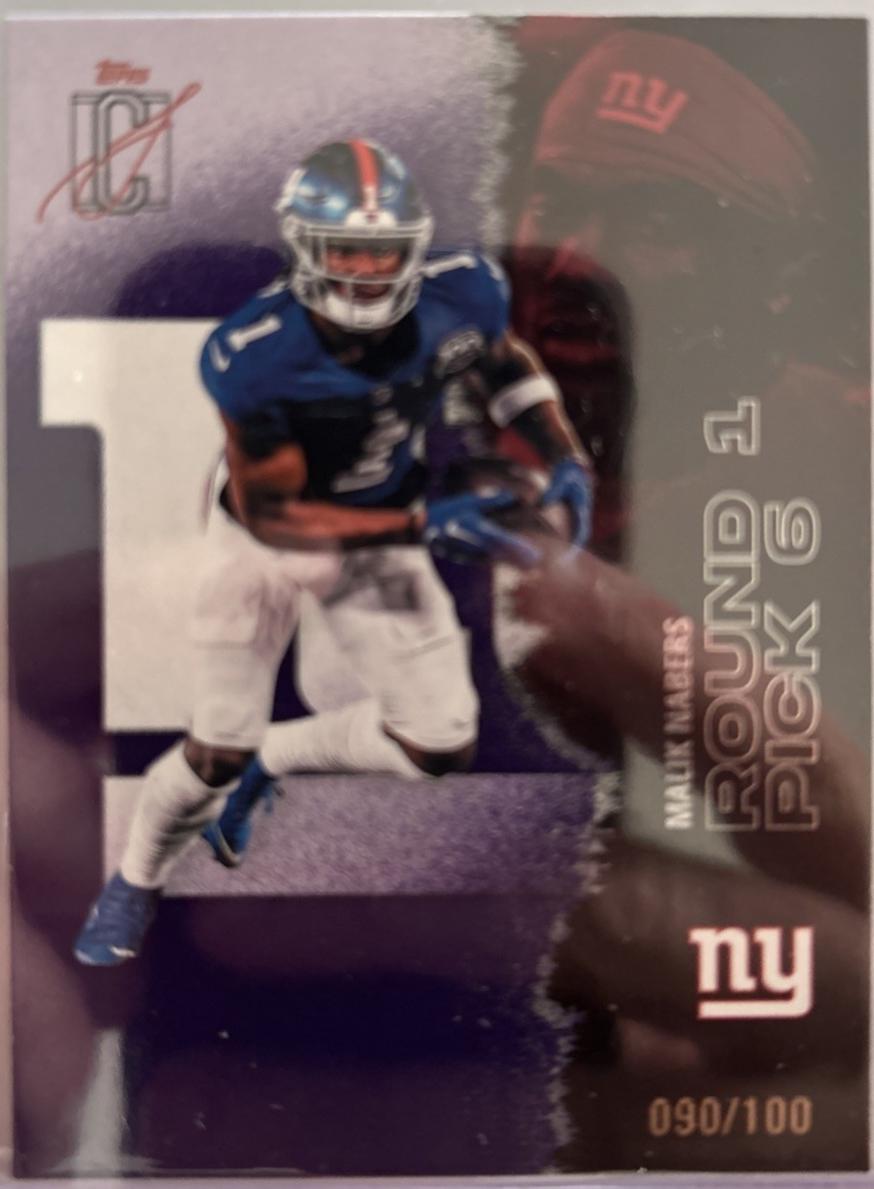 Malik Nabers [Purple] #40