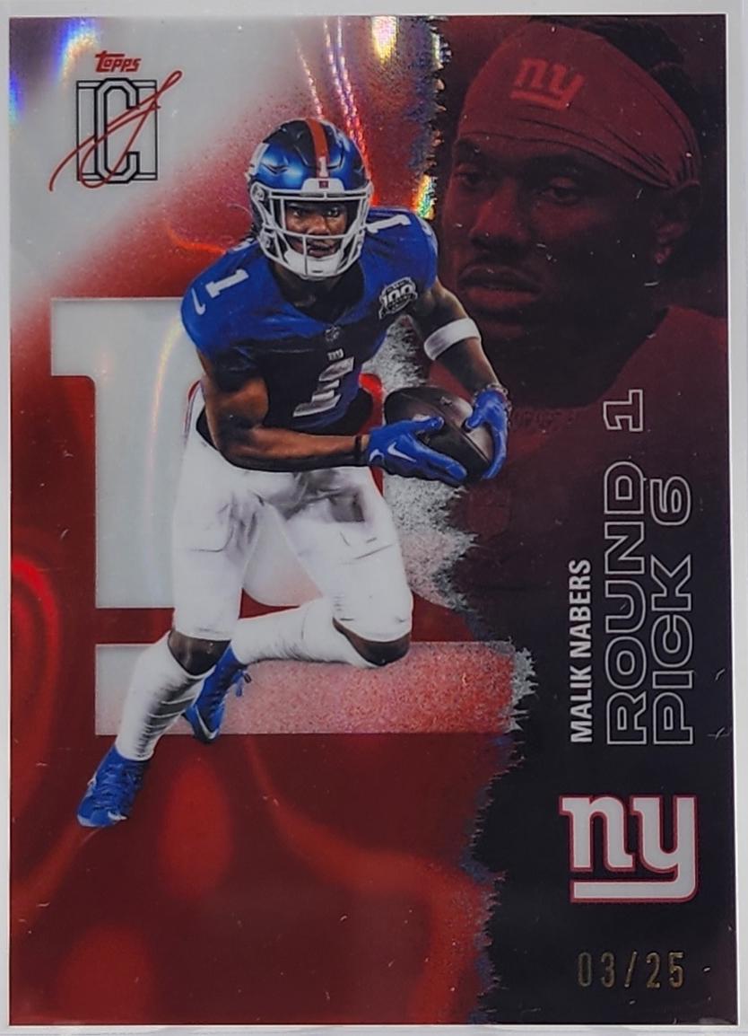 Malik Nabers [Red] #40