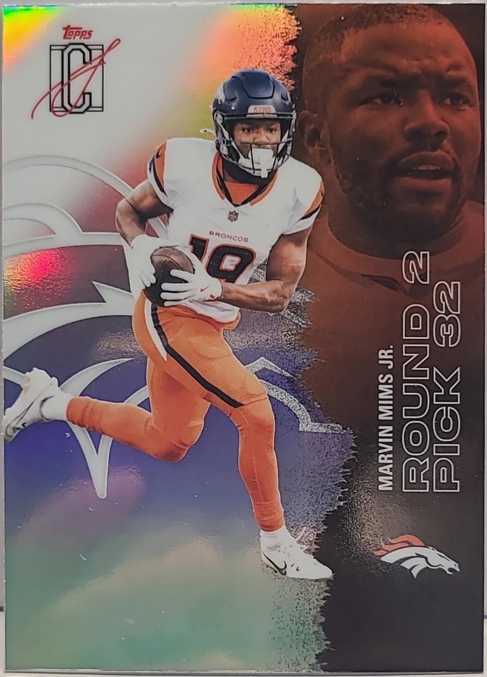 Marvin Mims Jr. [Refractor Chrome] #73