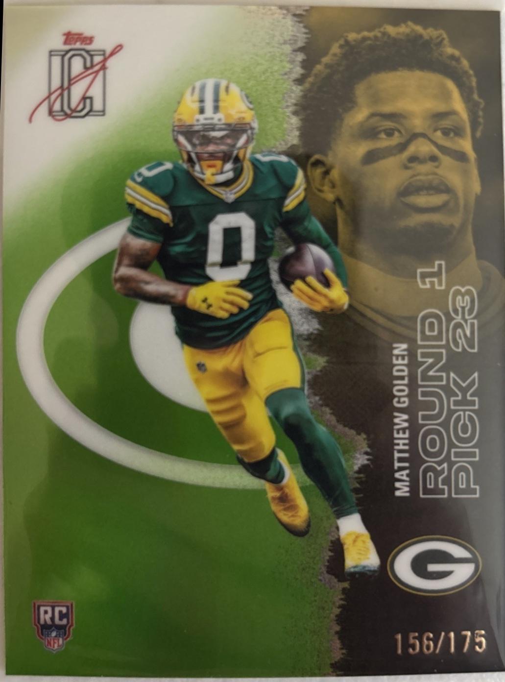 Matthew Golden [Lime Green Refractor Chrome] #111