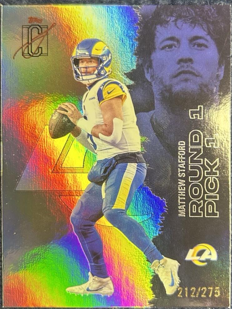 Matthew Stafford [Silver Refractor Chrome] #32