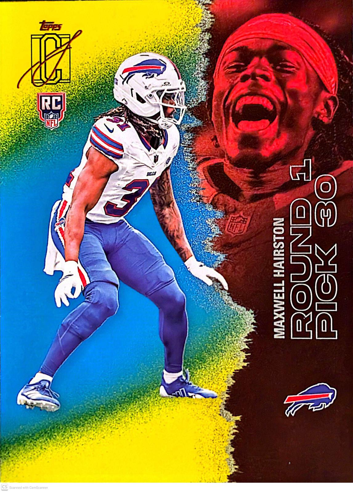 Maxwell Hairston [Blue Yellow] #143