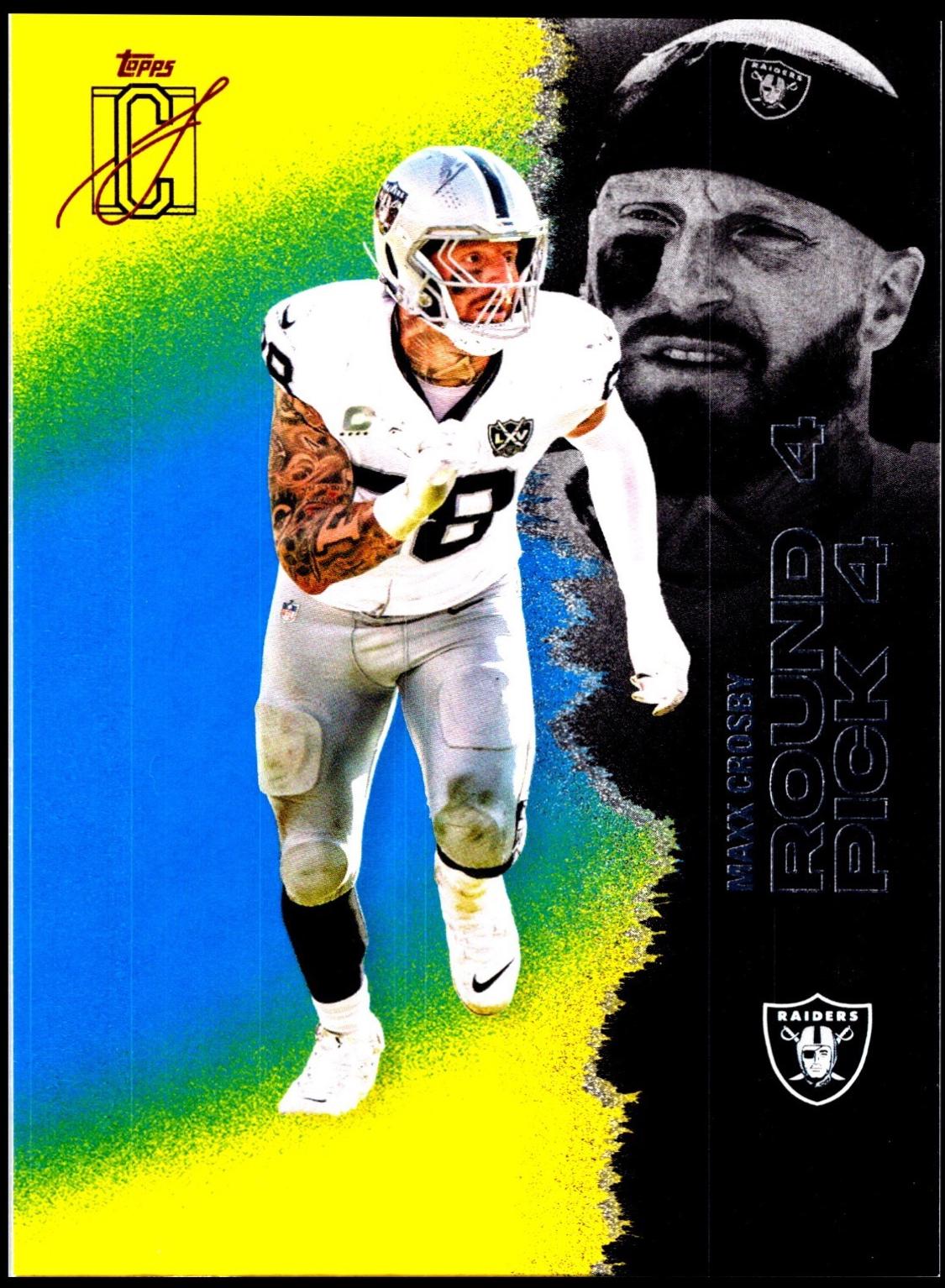 Maxx Crosby [Blue Yellow] #83