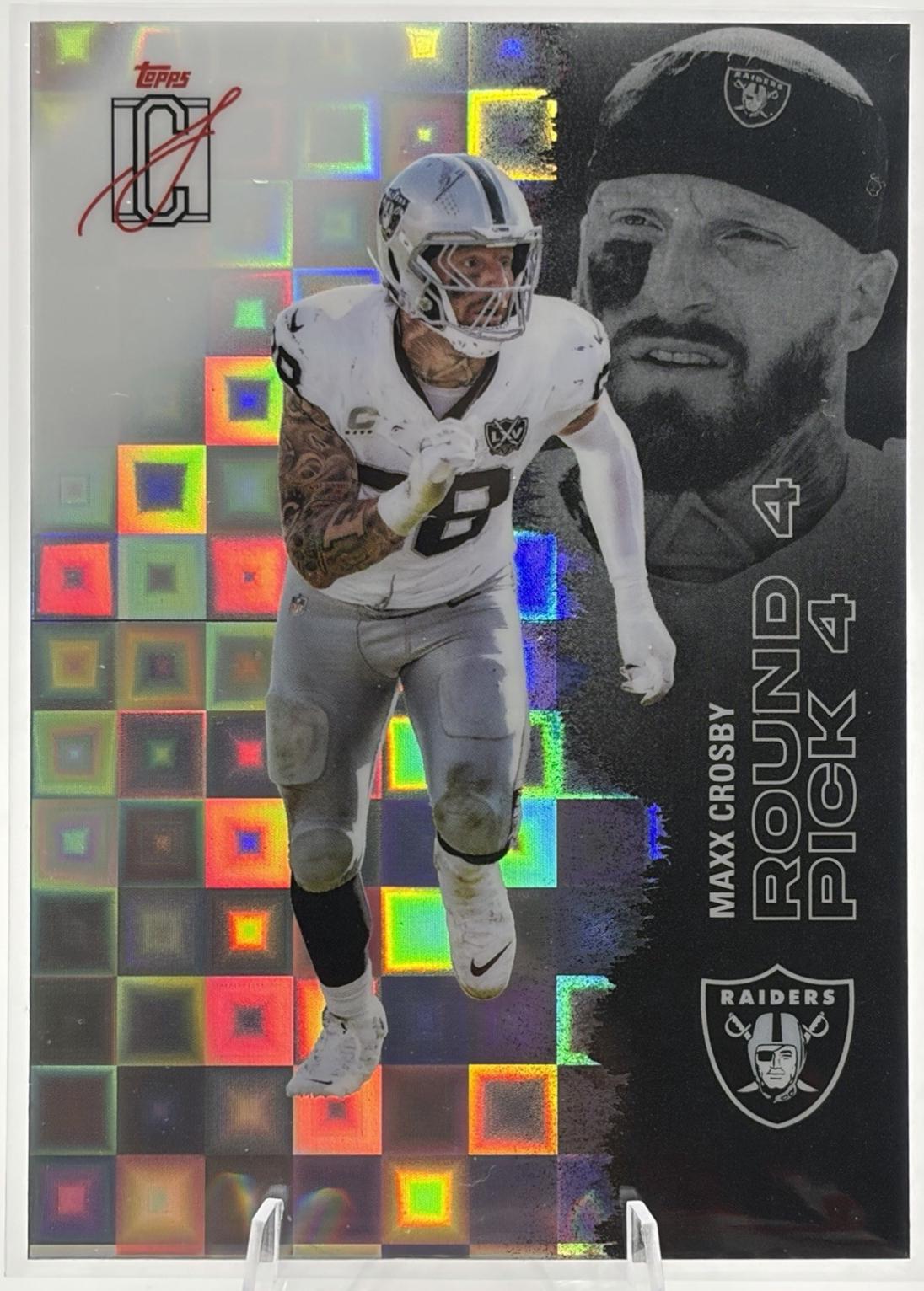 Maxx Crosby [Pandora Refractor Chrome] #83