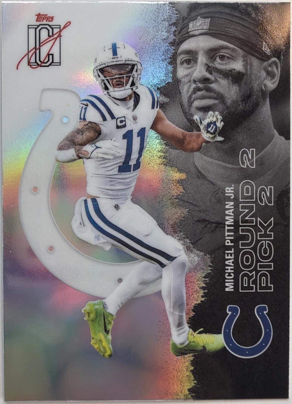 Michael Pittman Jr. [Refractor Chrome] #24