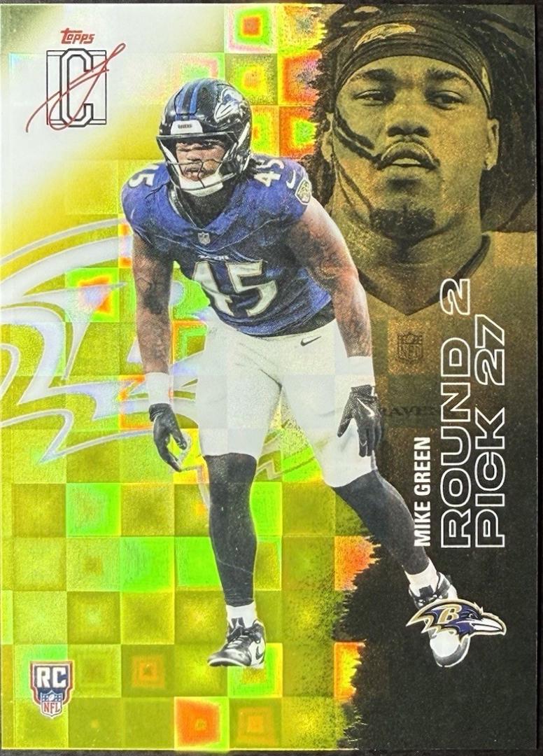 Mike Green [Pandora Yellow Refractor Chrome] #155
