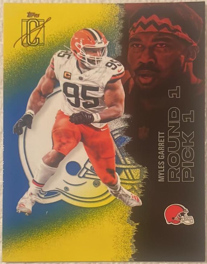 Myles Garrett [Blue Yellow] #14
