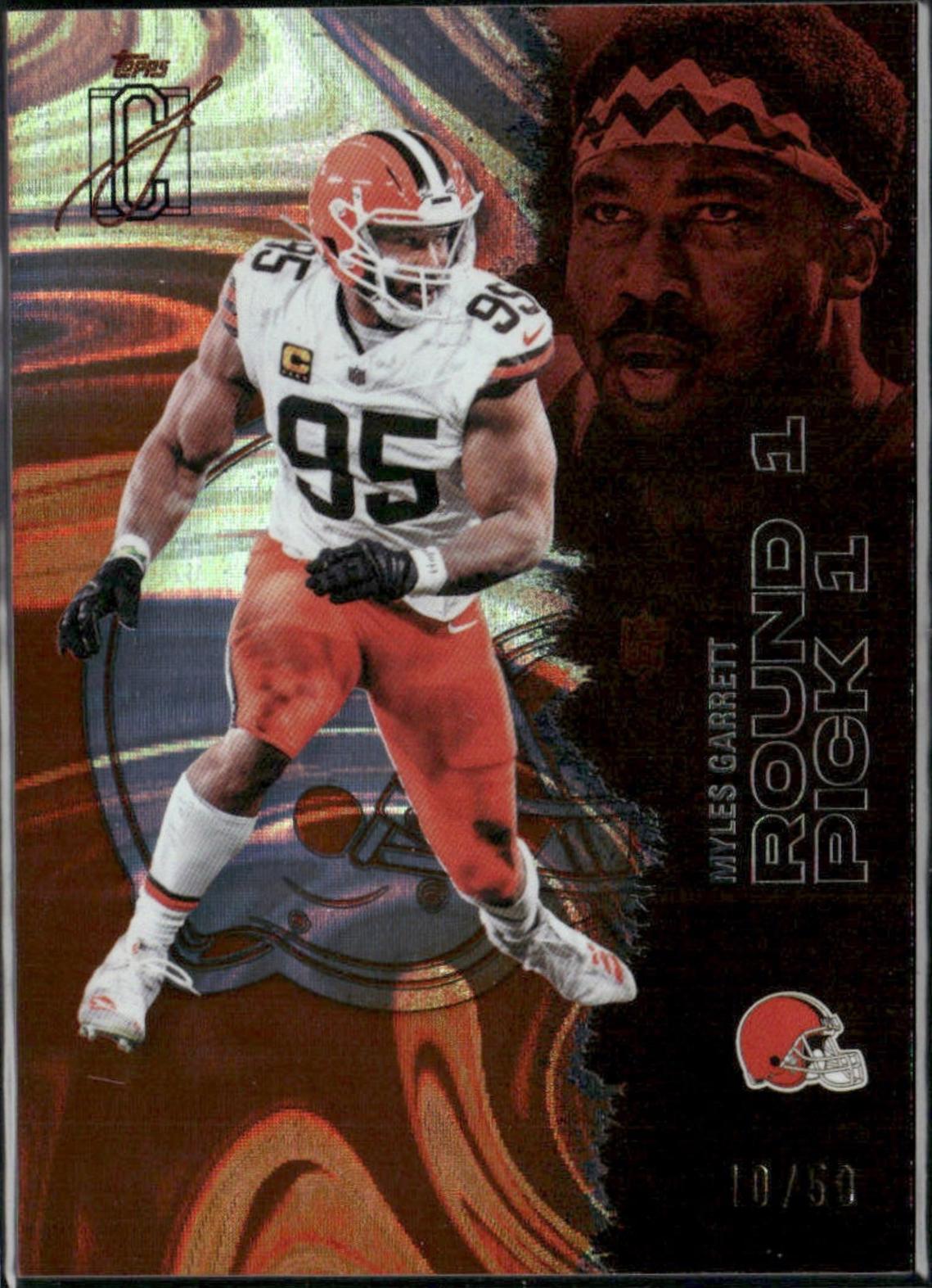 Myles Garrett [Orange Lava] #14