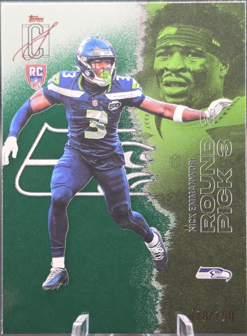Nick Emmanwori [Green Autograph] #174