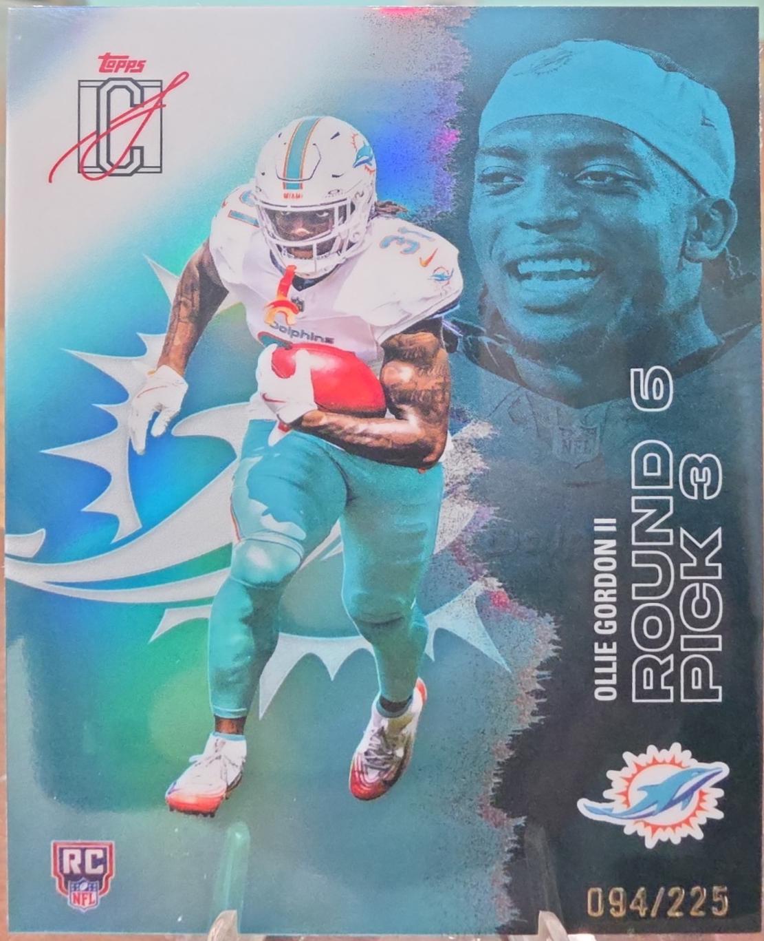 Ollie Gordon II [Teal Refractor Chrome] #126