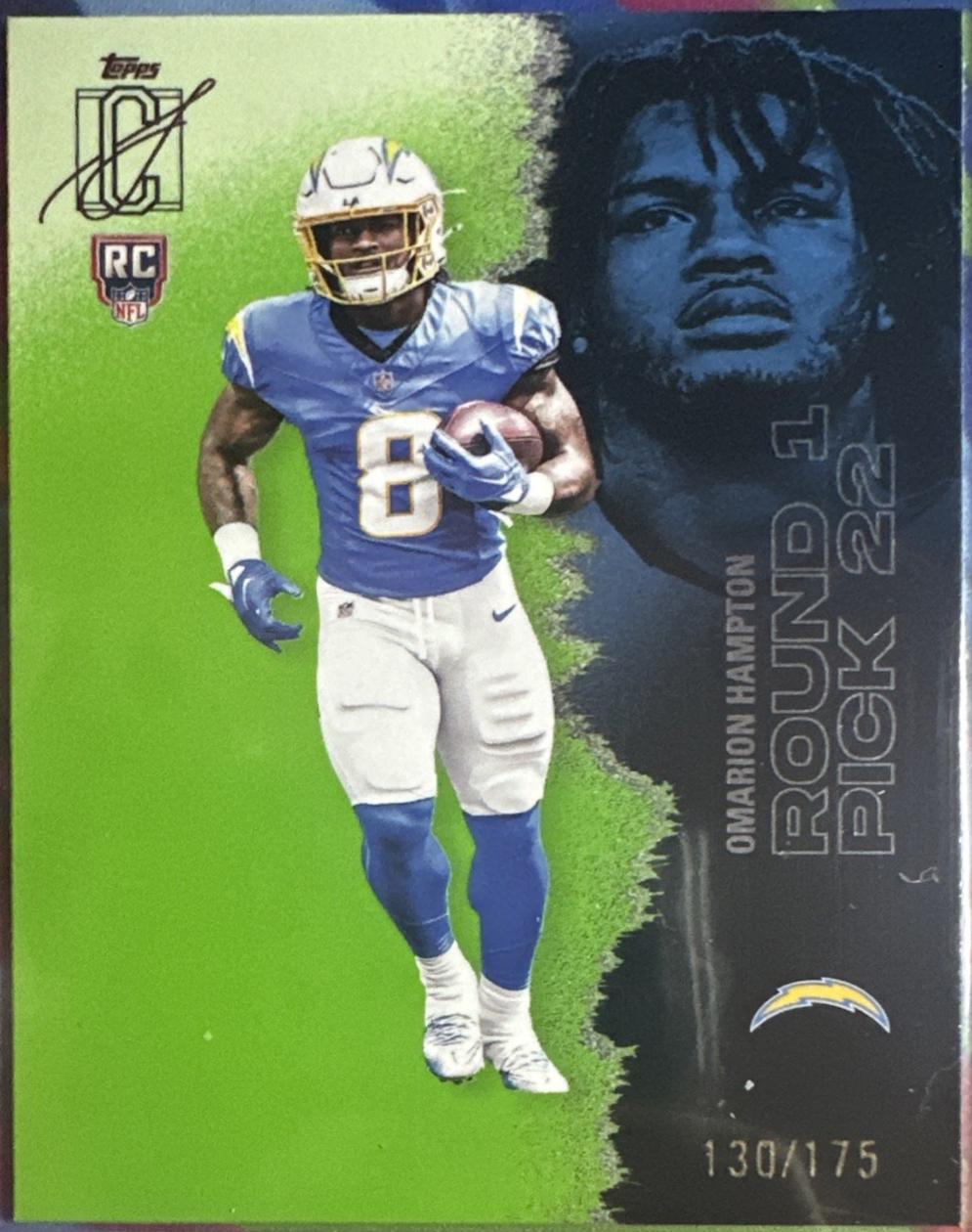 Omarion Hampton [Lime Green] #109