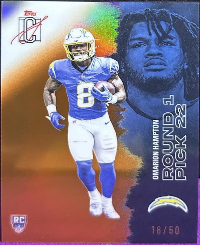 Omarion Hampton [Orange] #109
