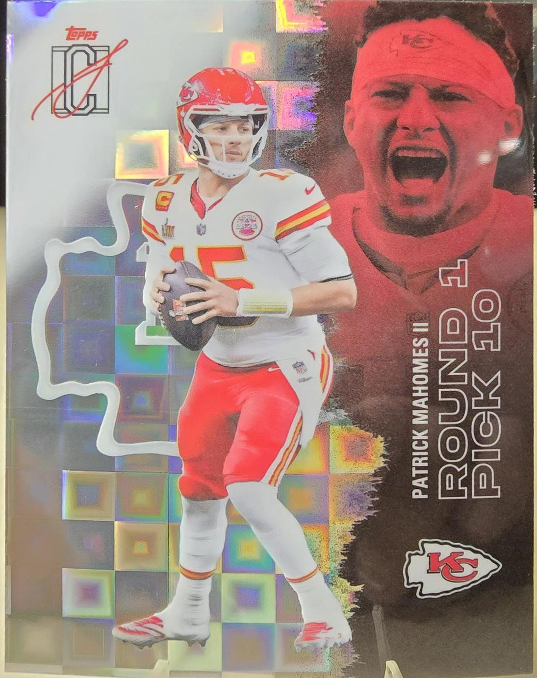 Patrick Mahomes II [Pandora Refractor Chrome] #29