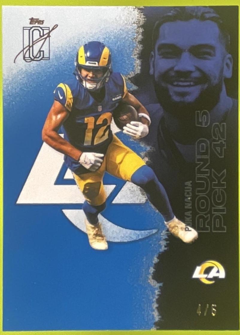 Puka Nacua [Blue Autograph] #33