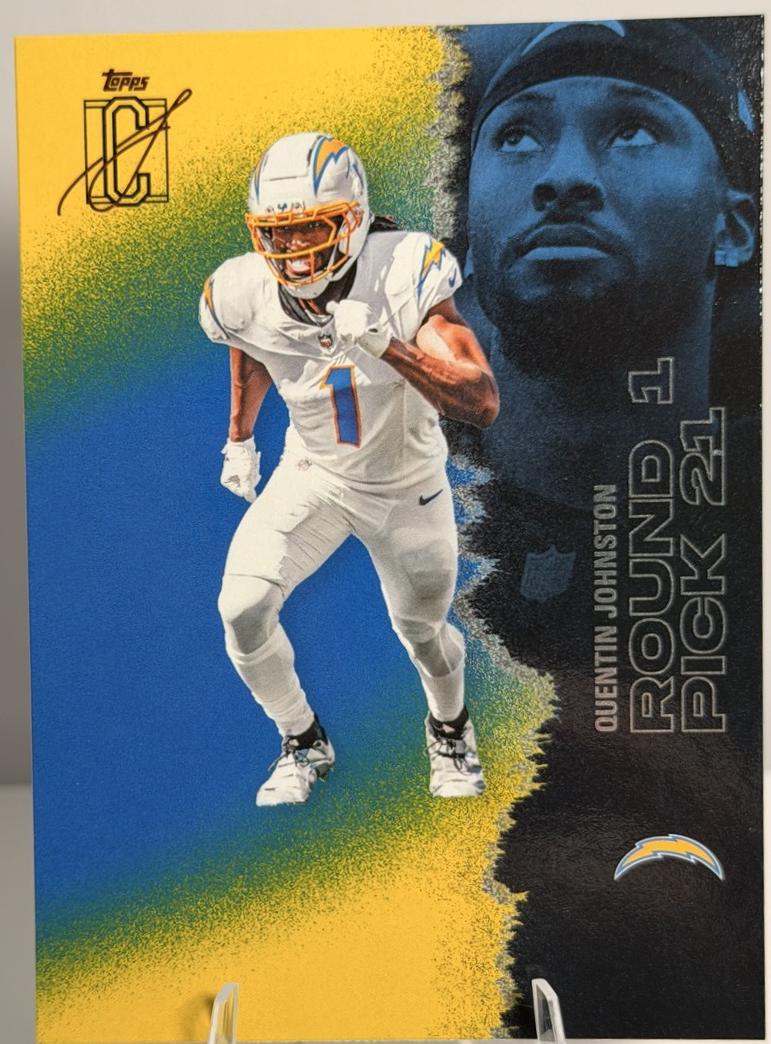 Quentin Johnston [Blue Yellow] #31