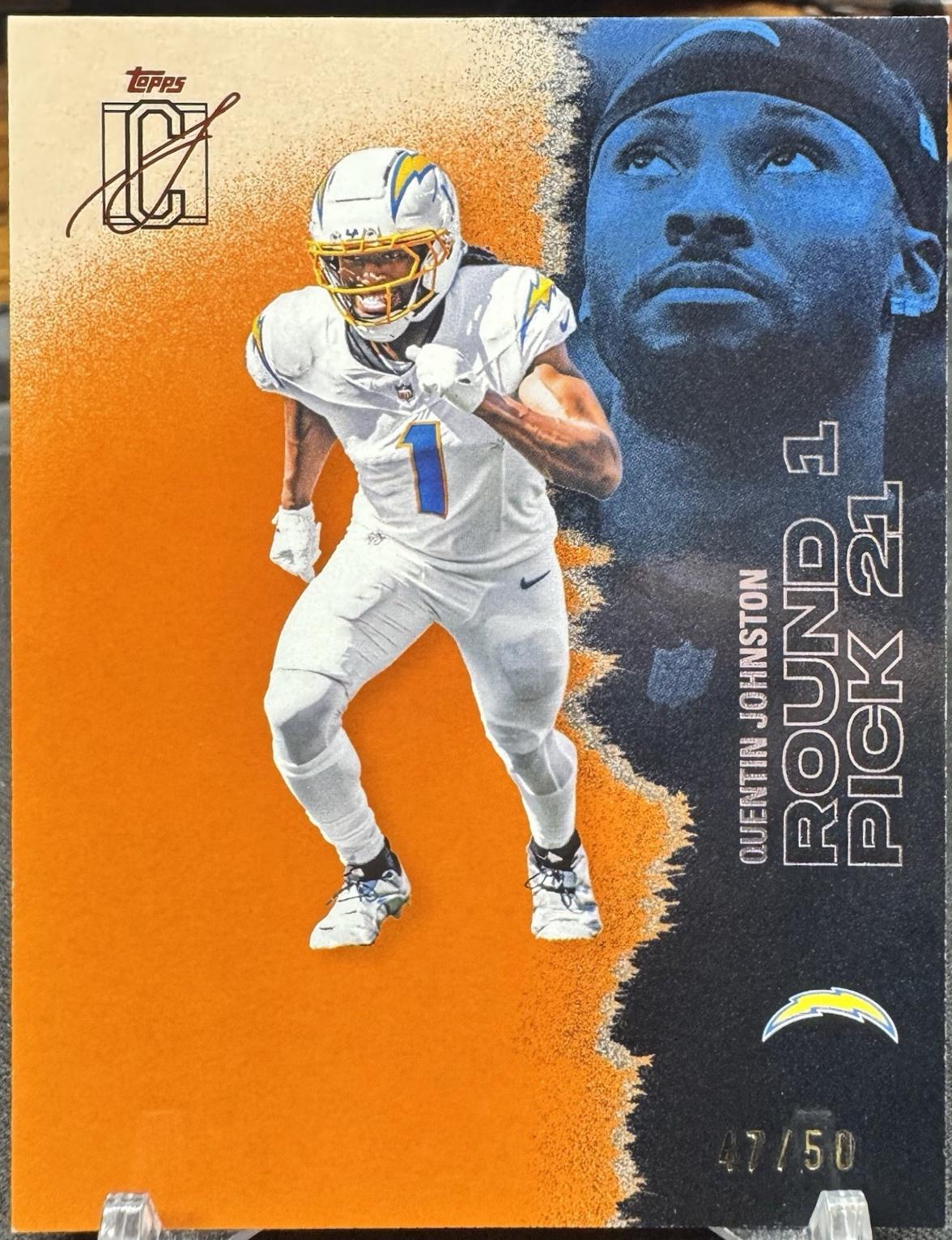 Quentin Johnston [Orange] #31