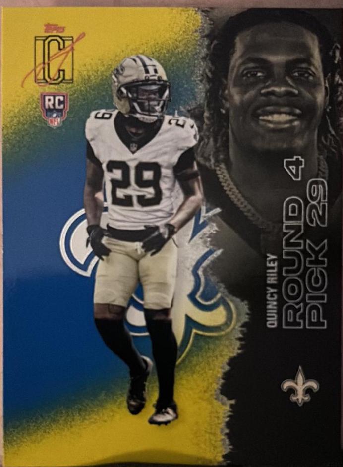 Quincy Riley [Blue Yellow] #161
