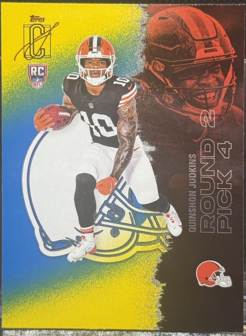 Quinshon Judkins [Blue Yellow] #115