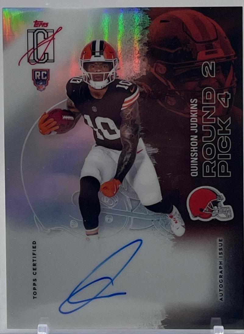 Quinshon Judkins [Chrome Autograph] #115
