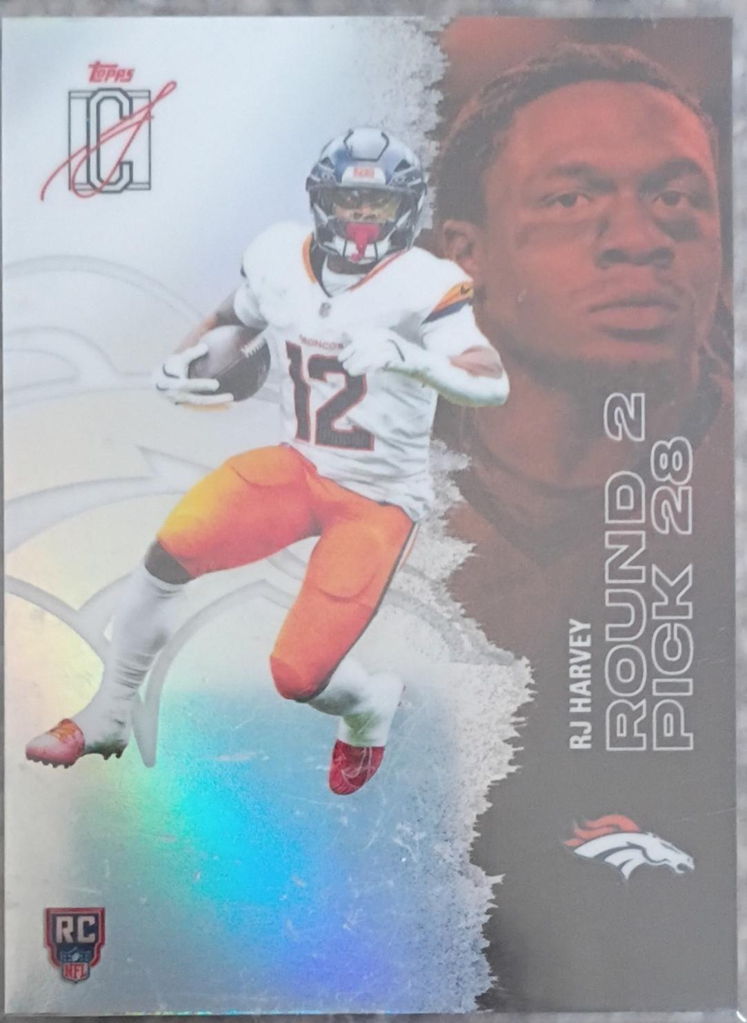 RJ Harvey [Refractor Chrome] #127