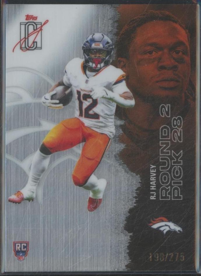 RJ Harvey [Silver Refractor Chrome] #127