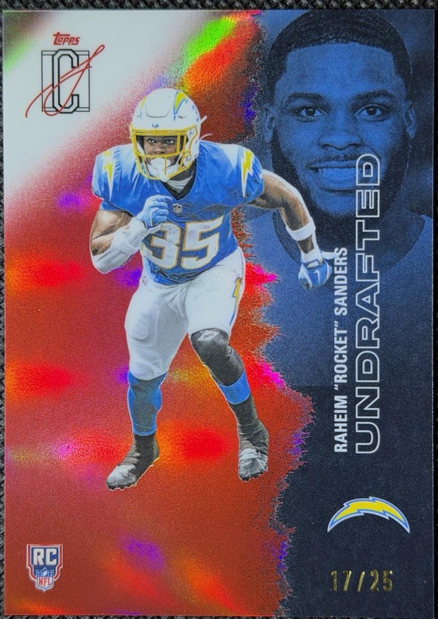 Raheim "Rocket" Sanders [Red] #189