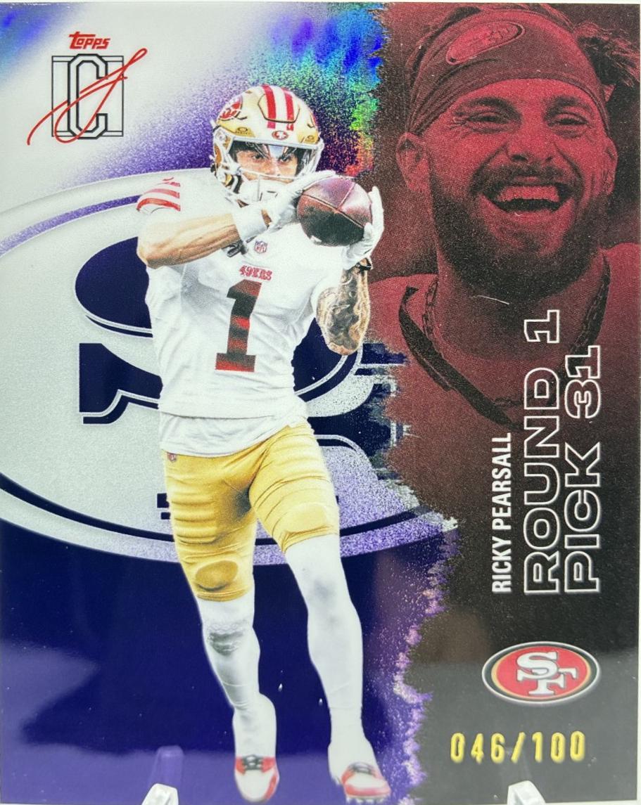Ricky Pearsall [Purple Refractor Chrome] #98