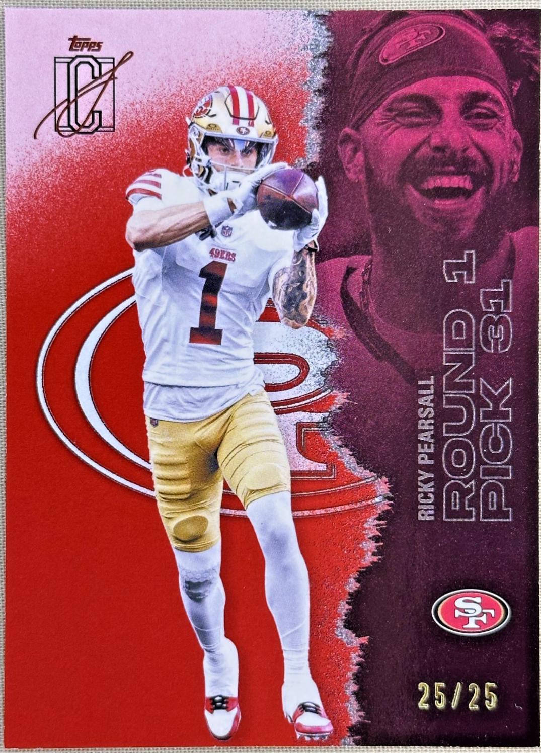 Ricky Pearsall [Red Refractor Chrome] #98