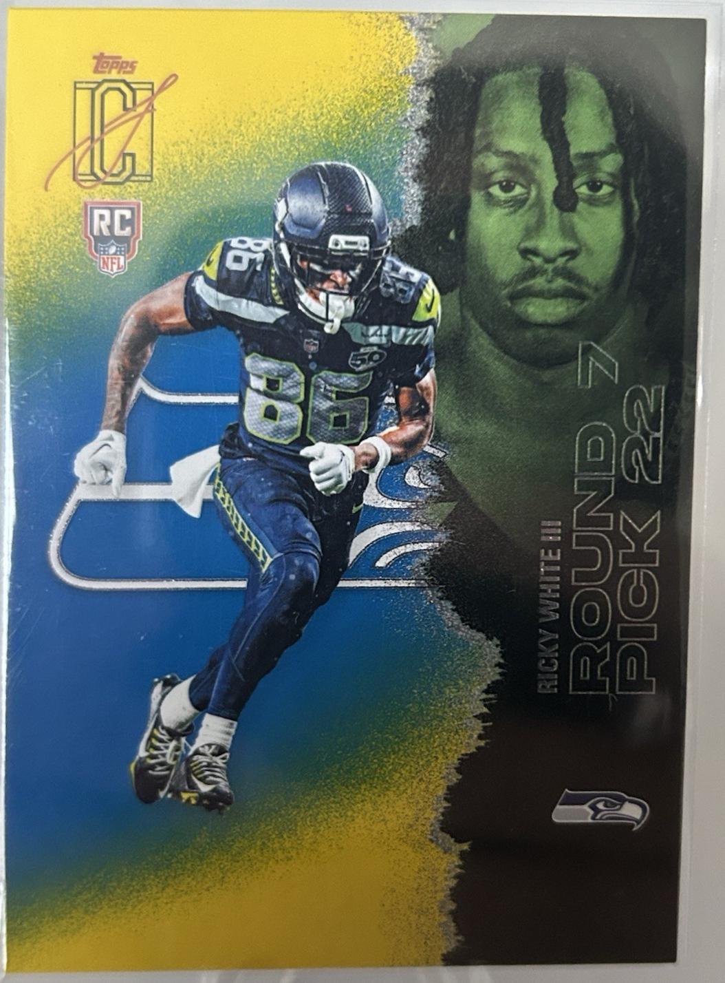 Ricky White III [Blue Yellow] #190