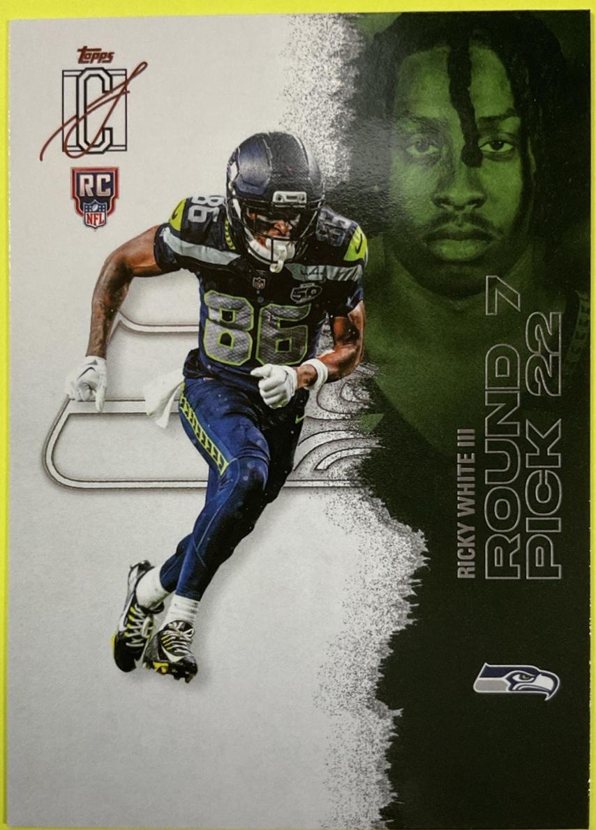 Ricky White III [White Refractor Chrome] #190