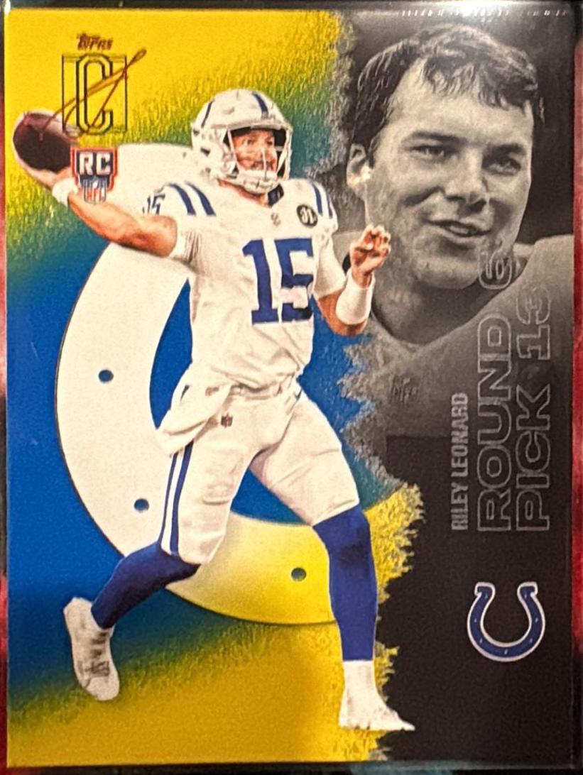 Riley Leonard [Blue Yellow] #116