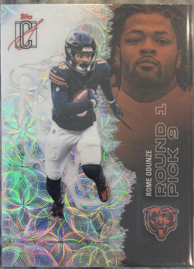 Rome Odunze [Refractor Chrome] #10