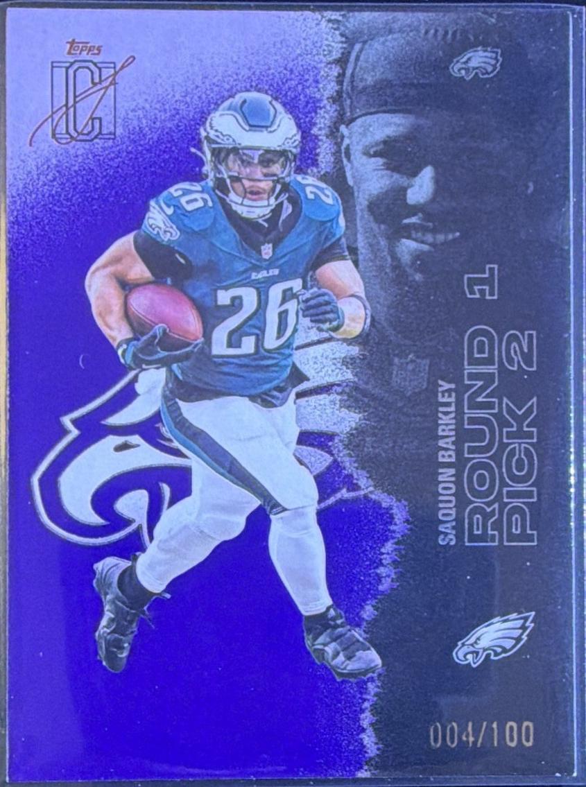 Saquon Barkley [Purple] #43