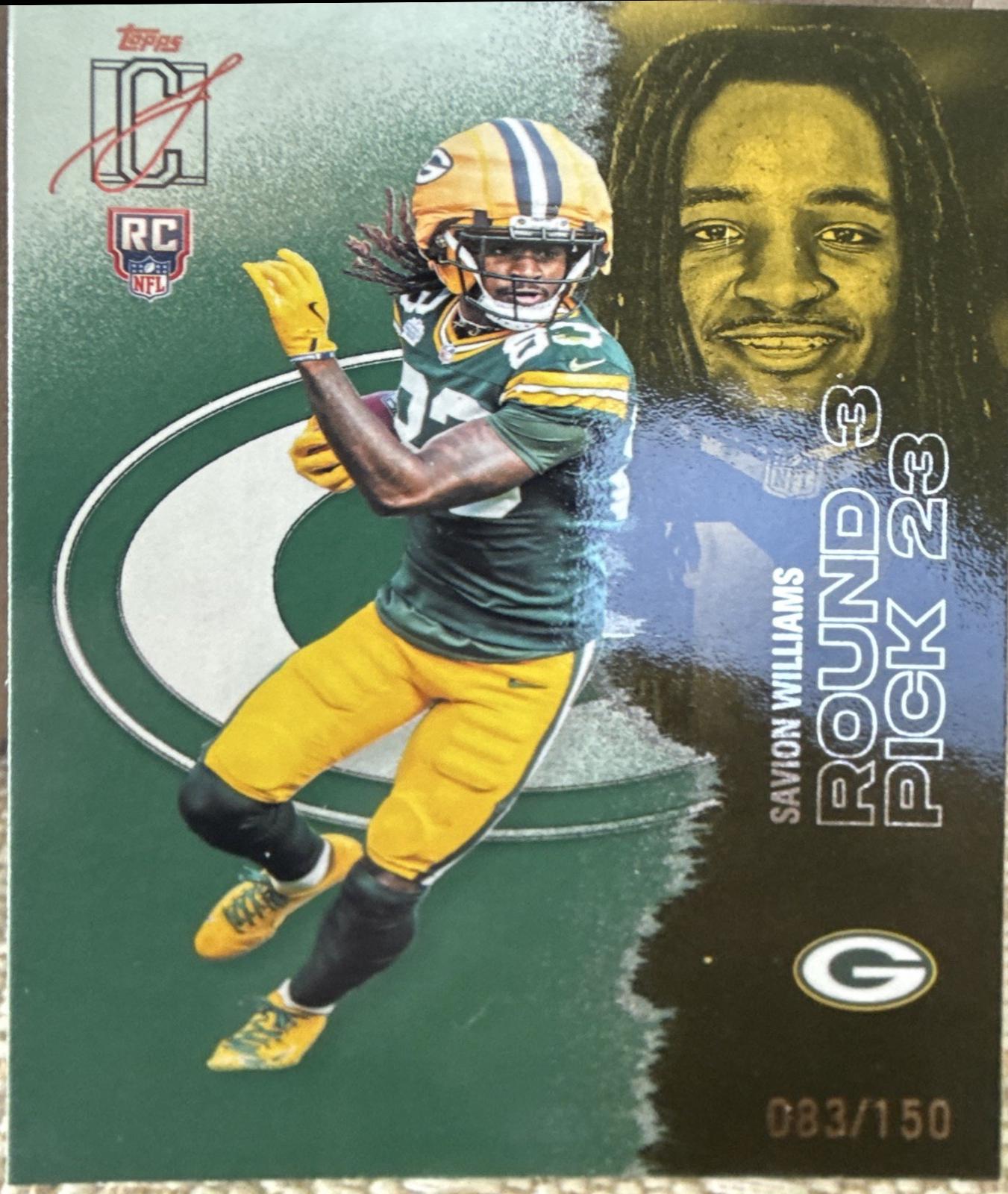 Savion Williams [Green Refractor Chrome] #144