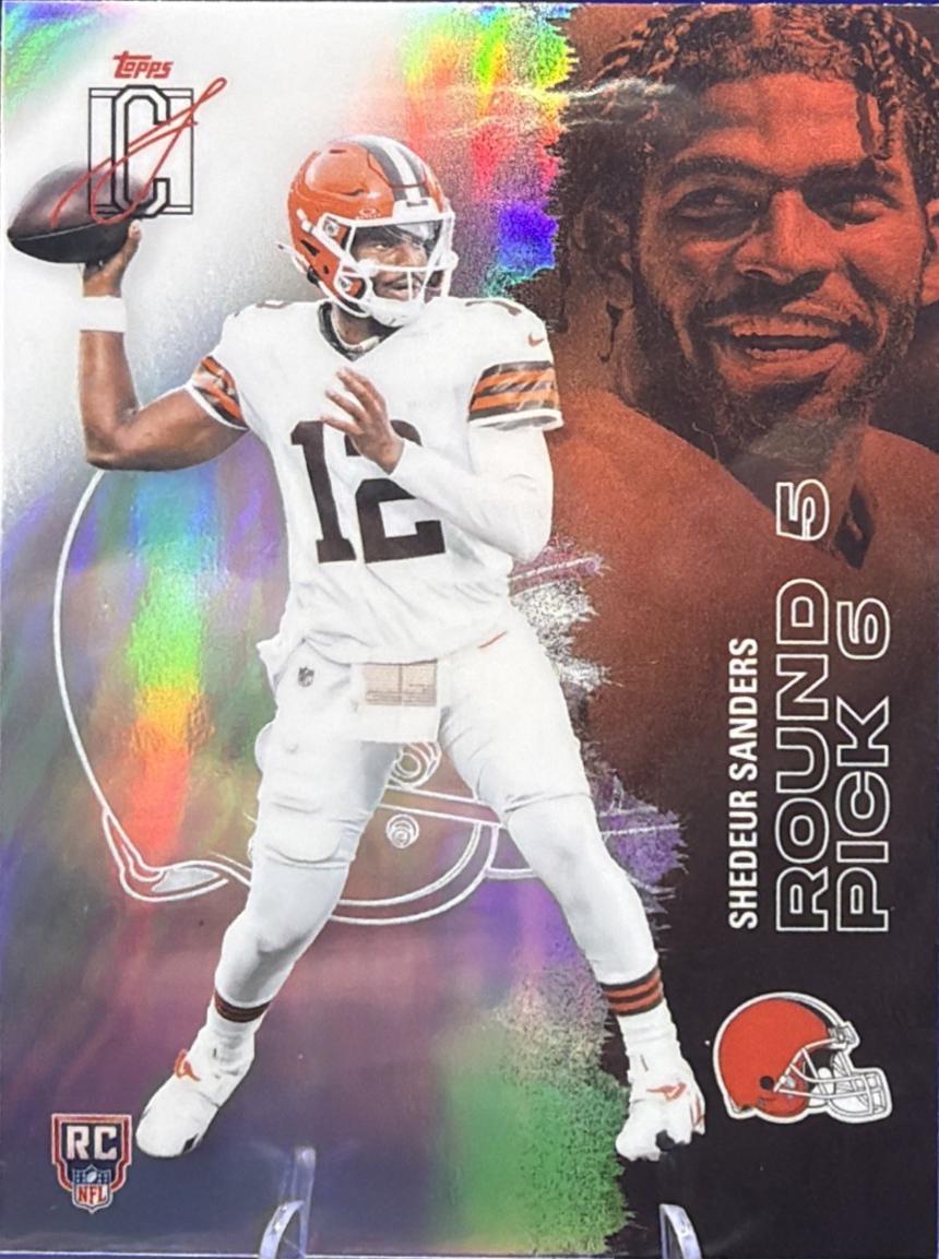 Shedeur Sanders [Refractor Chrome] #228